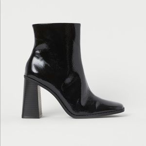 NWT Black Ankle Booties